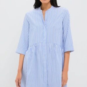 Tuckernuck Blue and White Striped Royal ShirtDress